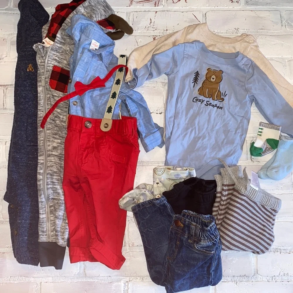Babyboy 6/9m and 6-12m fall & winter bundle!!